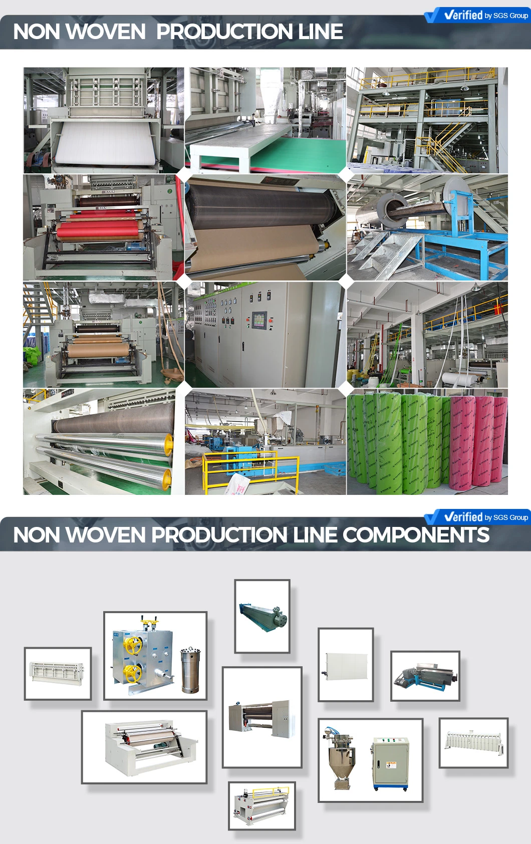 Reliable Quality Ss Double Beam Nonwoven Production Line