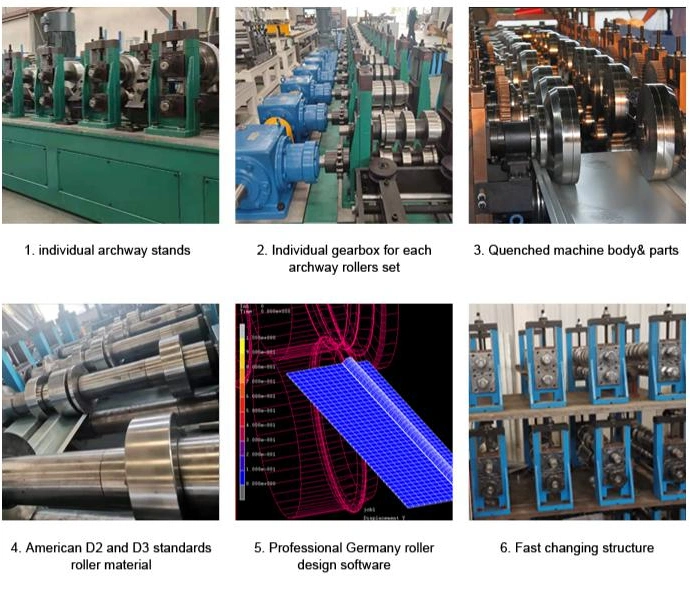 Fully Automatic Vehicle Bumper Beam Roll Forming Production Line