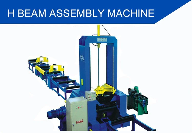Heavy Duty Flange Thickness Max 80mm H Beam Assembly Machine