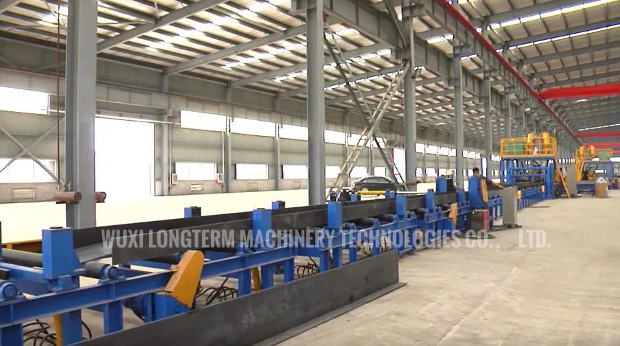Heavy Duty Industry H Beam Longitudinal Seam Welding Machine / Assembly Machine, H Beam Production Line*