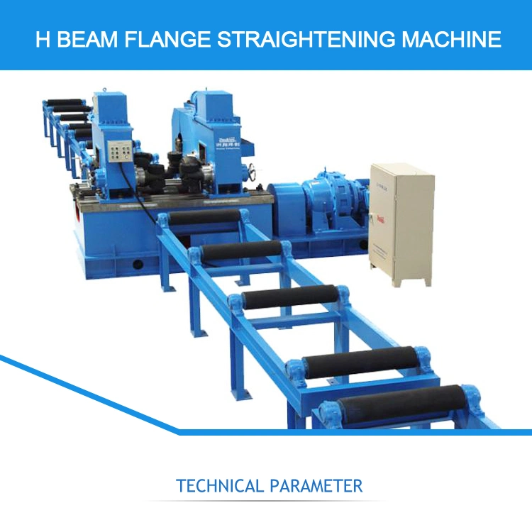 Automatic Steel Beam Straightening I Beam Steel Structure T Beam H Beam Flange Web Straightening Machine
