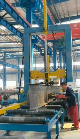 Auto Assembling Machinery with Spot Welding Machine for H Beam