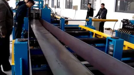 Horizontal H I Beam Submerged Arc Welding Assembly Welding Steel Structure Production Line