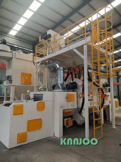 Mesh Belt Passing Shot Blasting Machine for Cleaning and Surface Strengthening