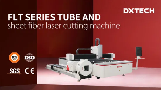 Jinan Dxtech 3000*1500mm 1000W 1500W Tube and Plate Fiber Laser Cutting Machine